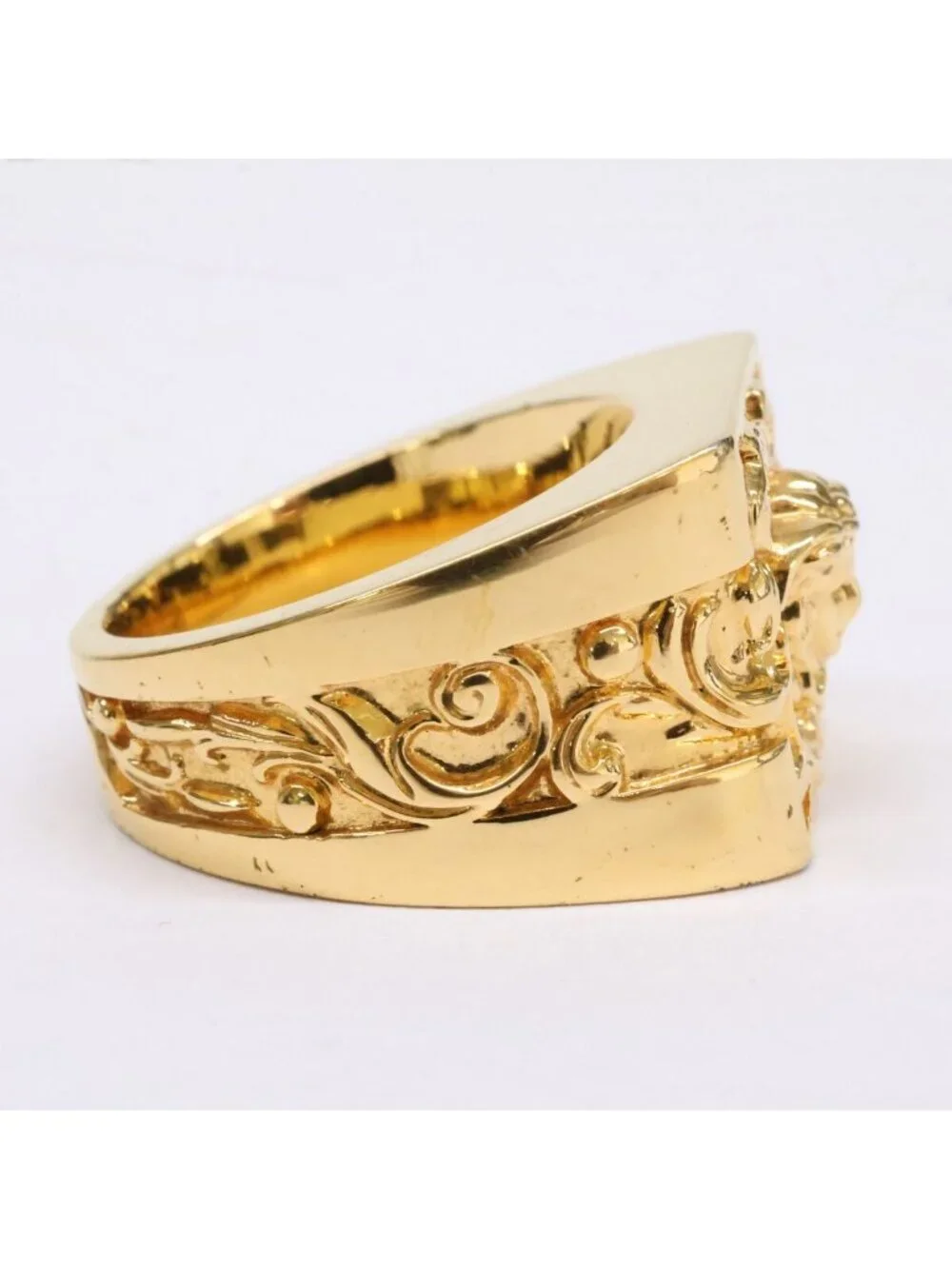 Versace Medusa Square Western 19 No 18 Ring